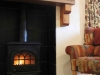Wood burning stove in Vacation Rental, Carnaclasha, 3 bedroom house
