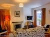 Leckan Beg, Living Area with Open Fire, Rostrevor Holidays