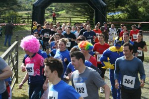 Competitors at the Oh Muck! Mud Run, Rostrevor Holidays